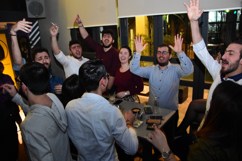 AT Work Beirut on Saturday Night